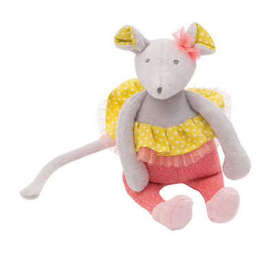 MADEMOISELLE ET RIBAMBELLE MOUSE RATTLE