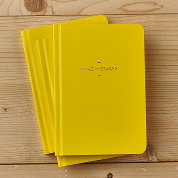 MOTTO JOURNAL MAKE MISTAKES