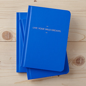 MOTTO JOURNAL LIVE YOUR WILD DREAMS