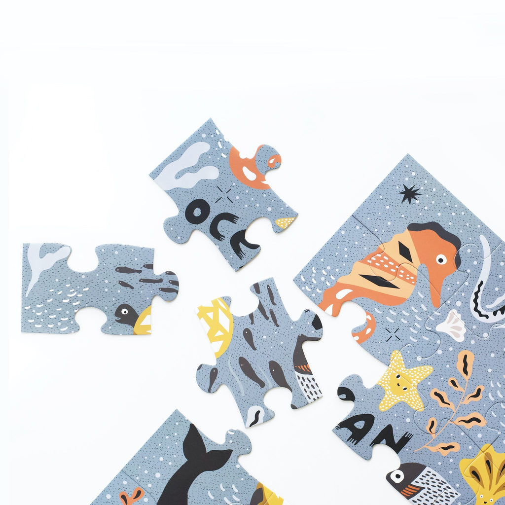 OCEAN LIFE FLOOR PUZZLE