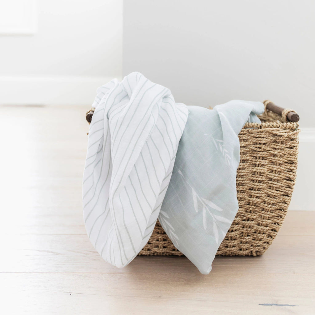 Cotton Muslin 2-Pack Swaddles
