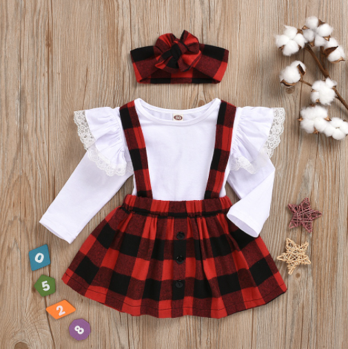PAULETTE BUFFALO CHECK OUTFIT