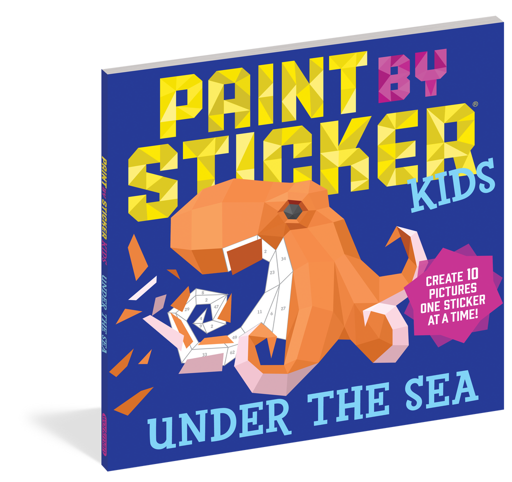 PAINT BY STICKER KIDS: UNDER THE SEA
