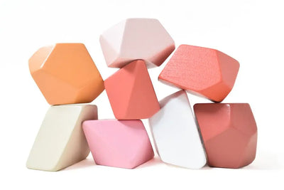 PEACH| 8 SET OF ROCK BLOCKS