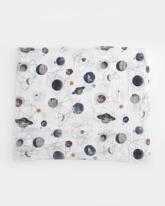 COTTON MUSLIN SWADDLE - PLANETARY