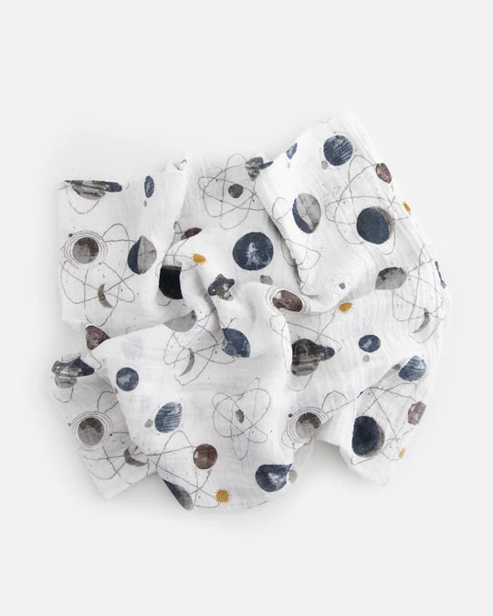 COTTON MUSLIN SWADDLE - PLANETARY