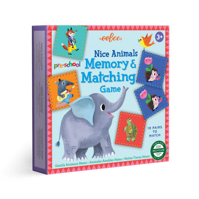 PRE-SCHOOL NICE ANIMALS MEMORY GAME