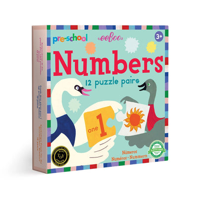 PRE-SCHOOL NUMBERS PUZZLE PAIRS