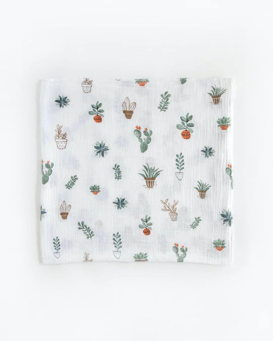 Cotton Muslin Swaddle Blanket - Prickle Pots