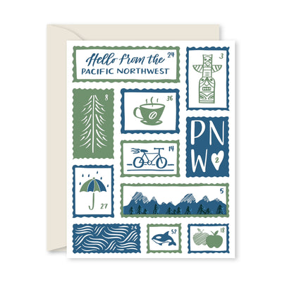 PNW STAMPS LETTERPRESS