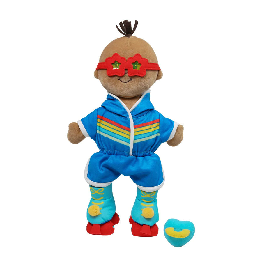 WEE BABY STELLA RAINBOW ROLLER DOLL
