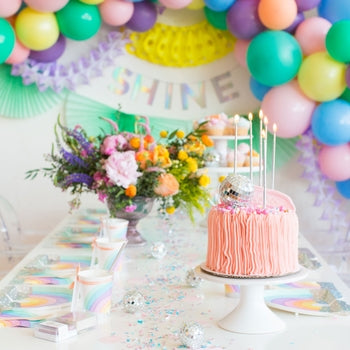 OVER THE RAINBOW DINNER PLATES