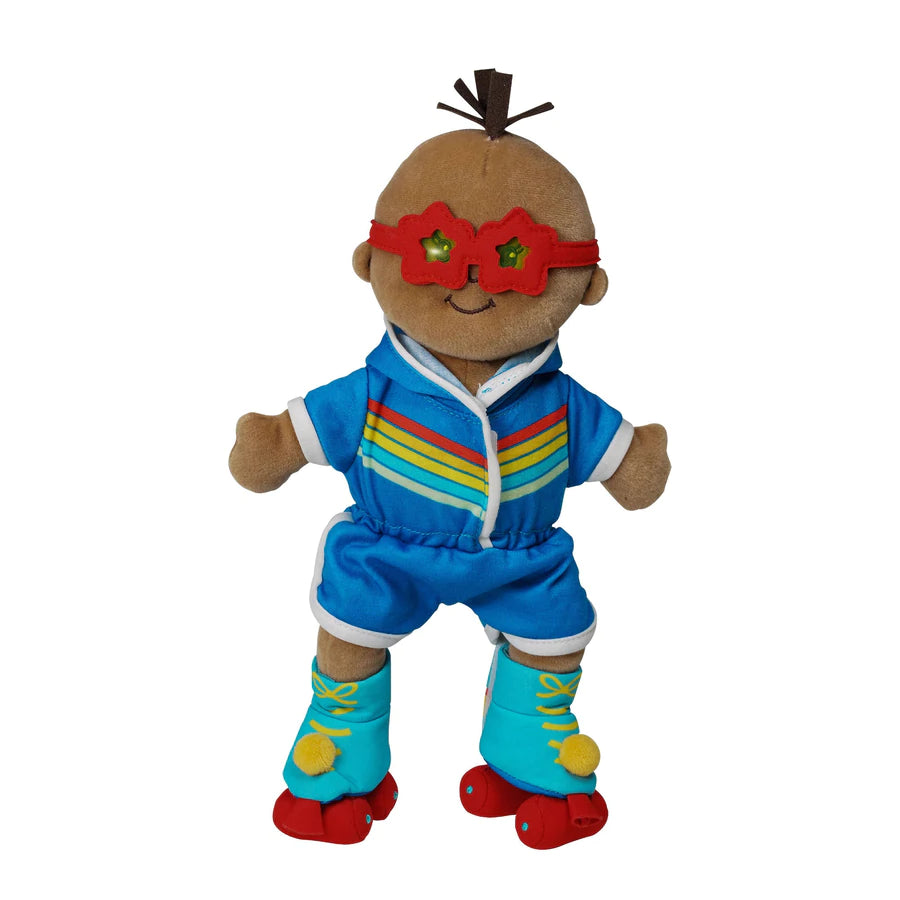 WEE BABY STELLA RAINBOW ROLLER DOLL