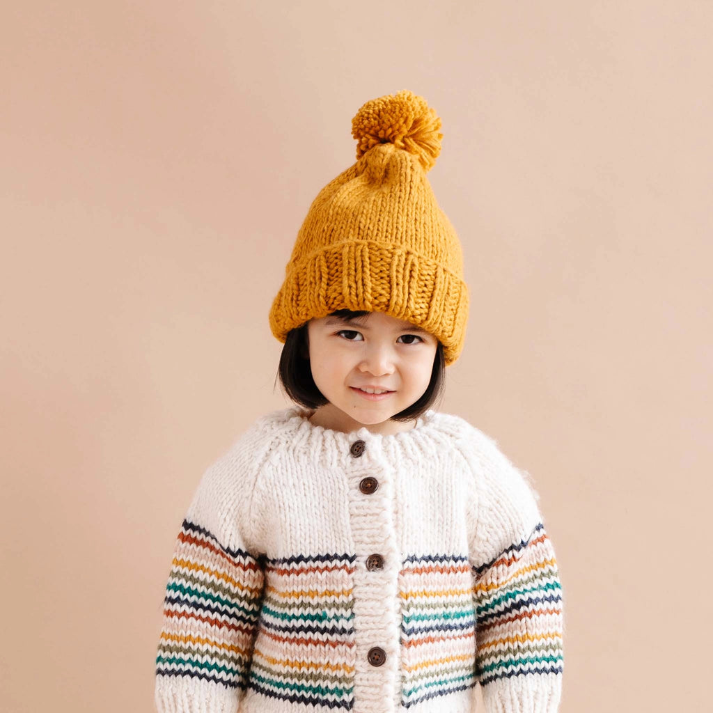 RAINBOW STRIPE CARDIGAN