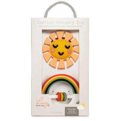 LITTLE RAINBOW TEETHER TOY