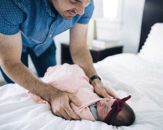 COTTON MUSLIN SWADDLE - ROSE PETAL