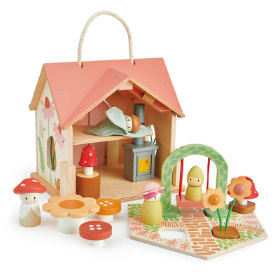 ROSEWOOD COTTAGE WOODEN TOY SET