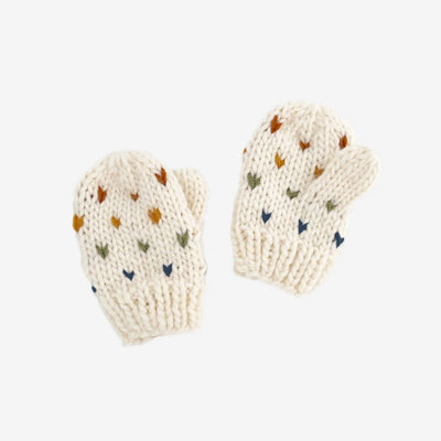 SAWYER KNIT MITTENS - PASTEL