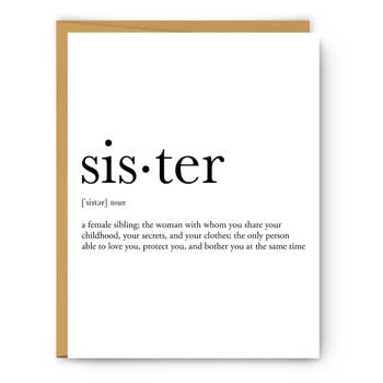 SISTER DEFINITION