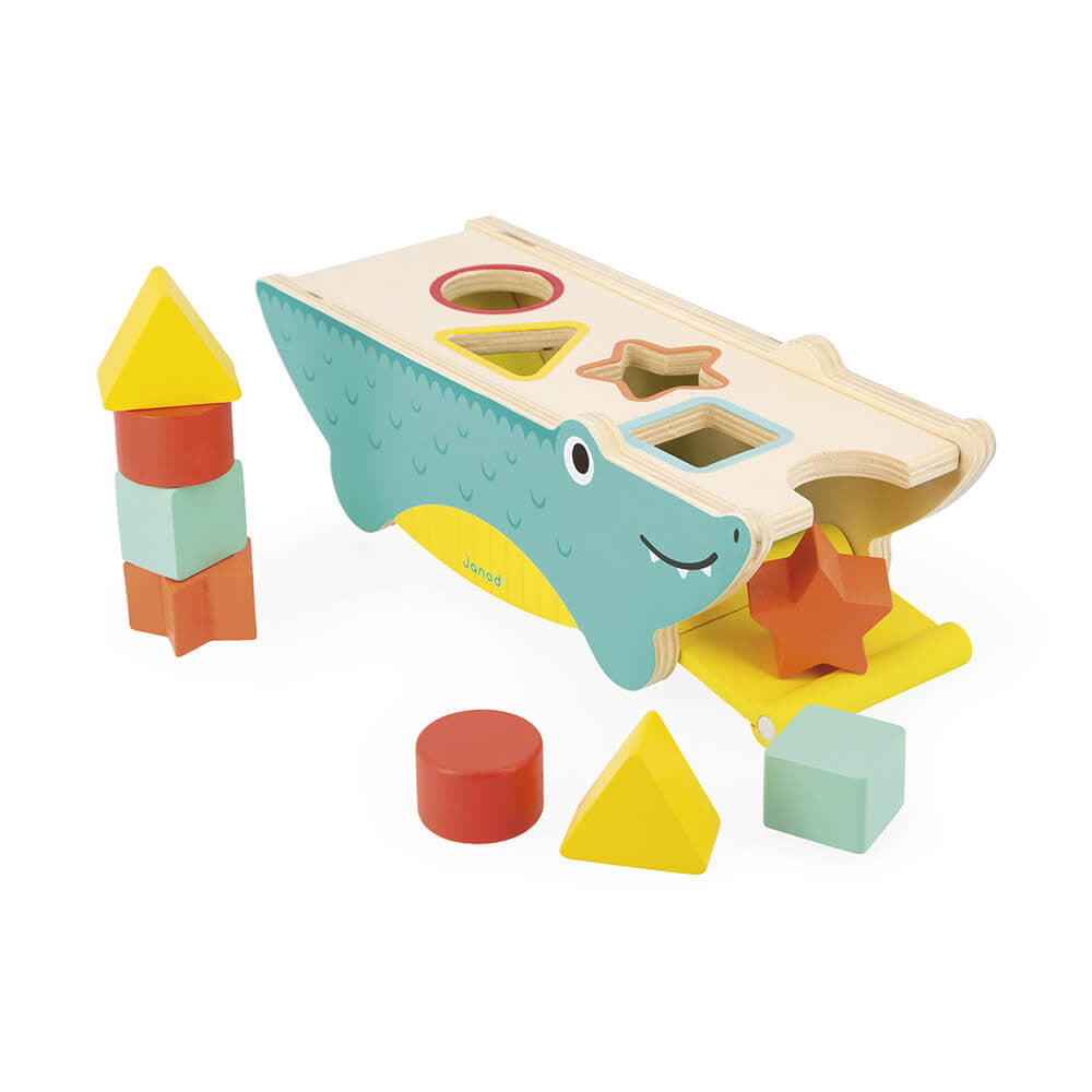 SHAPE SORTING CROCODILE