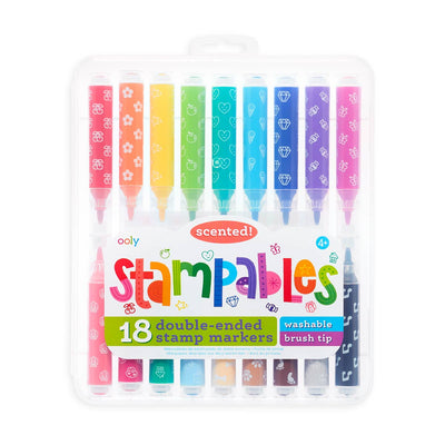 STAMPABLES DOUBLE ENDED SCENTED MARKERS