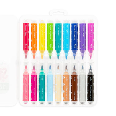 STAMPABLES DOUBLE ENDED SCENTED MARKERS