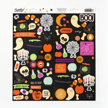 SPOOKY 6X12 STICKER SHEET - Final Sale