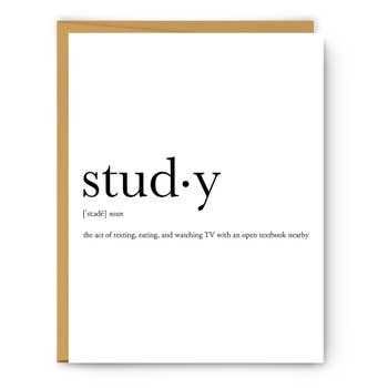 STUDY DEFINITION