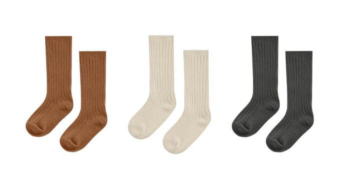 KNEE HIGH SOCK SET OF THREE
