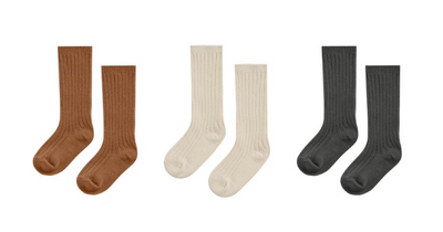 KNEE HIGH SOCK SET OF THREE