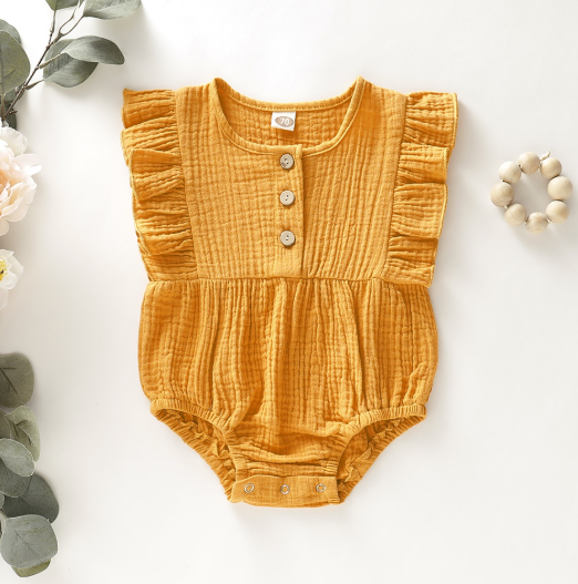 SOPHIE RUFFLE SLEEVE BODYSUIT
