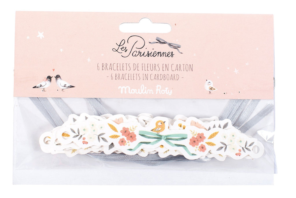 LES PARISIENNES CARDBOARD BRACELETS