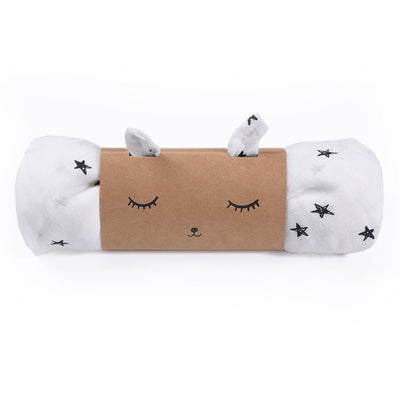 ORGANIC MUSLIN SWADDLE - STARS