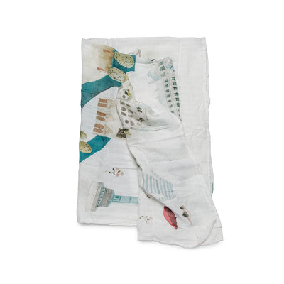 LUXE MUSLIN SWADDLE - PARIS