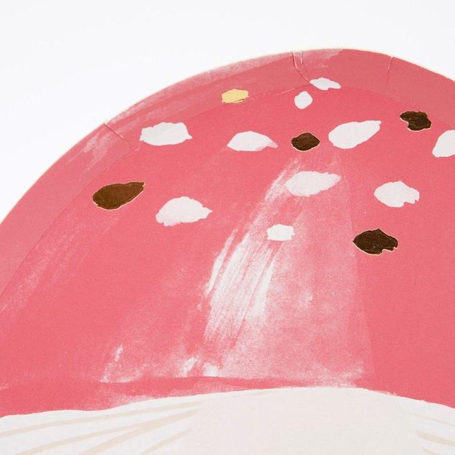 FAIRY TOADSTOOL PLATES