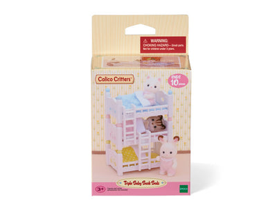 CALICO CRITTERS TRIPLE BABY BUNK BEDS