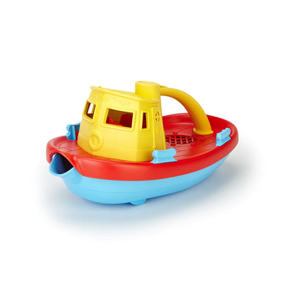 GREEN TOY - TUGBOAT YELLOW TOP