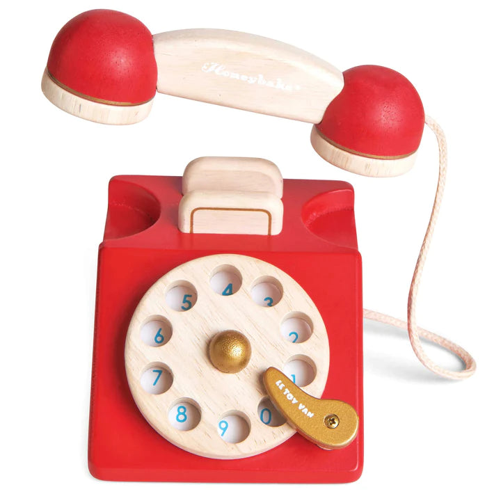 Vintage Wooden Phone