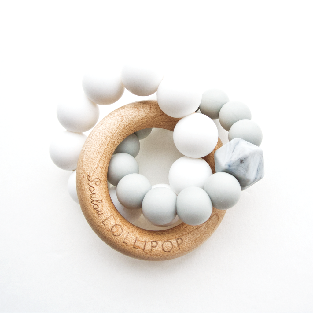TRINITY SILICONE AND WOOD TEETHER