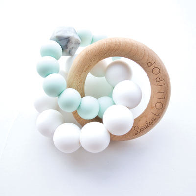 TRINITY SILICONE AND WOOD TEETHER