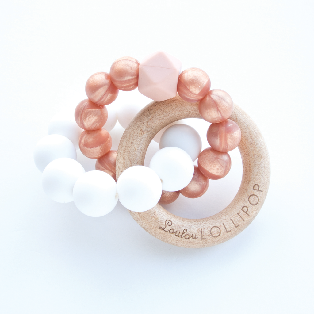 TRINITY SILICONE AND WOOD TEETHER