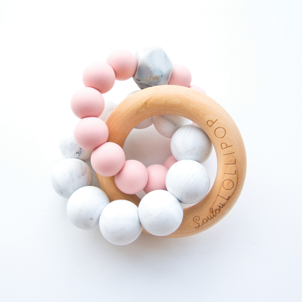 TRINITY SILICONE AND WOOD TEETHER