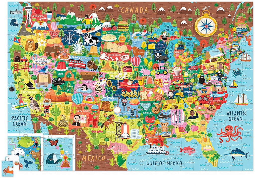 USA 200 PIECE PUZZLE