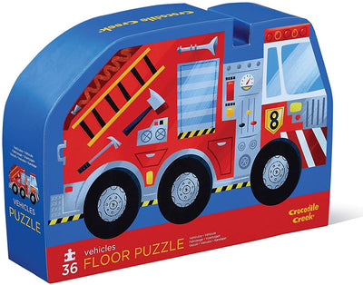 36 PIECE FLOOR PUZZLE - VEHICLES