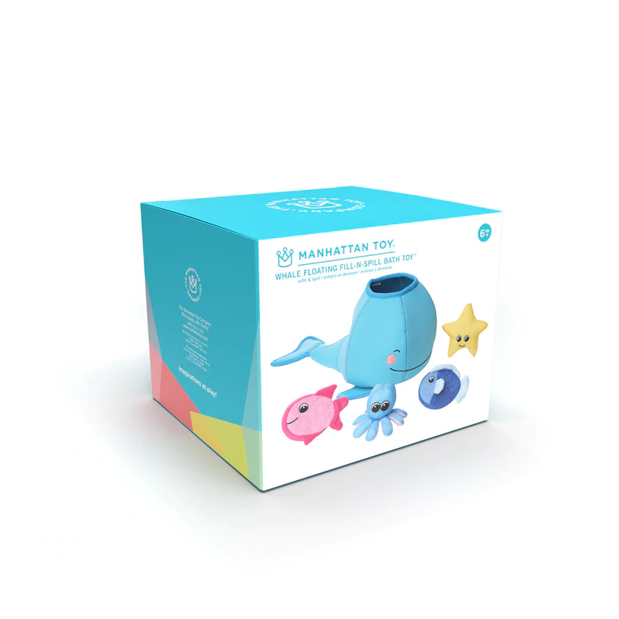WHALE FLOATING FILL N SPILL BATH
