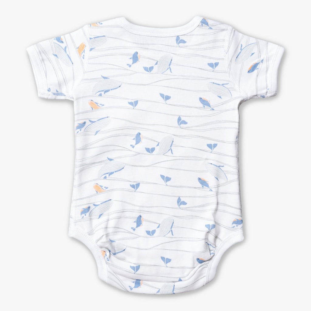WHALE SHORT SLEEVE BODYSUIT