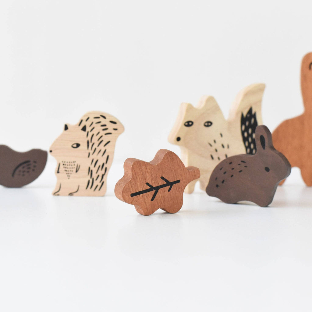 WOODEN TRAY PUZZLE - WOODLAND ANIMALS - 2ND EDITION