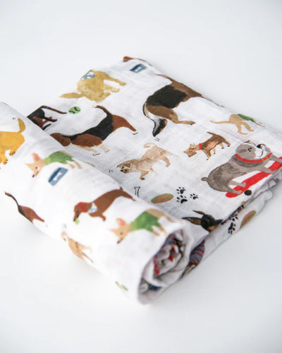 COTTON MUSLIN SWADDLE - WOOF