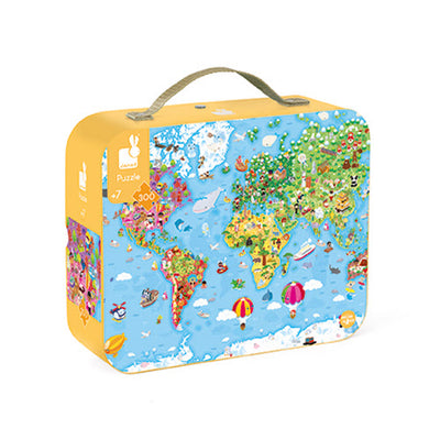 GIANT PUZZLE WORLD MAP