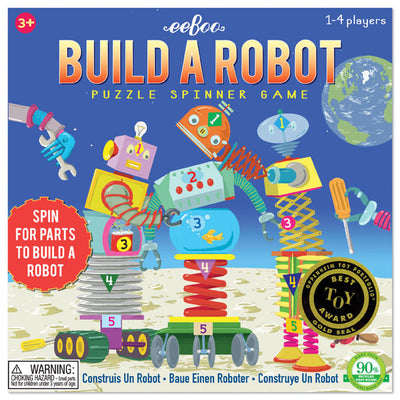 BUILD A ROBOT SPINNER GAME